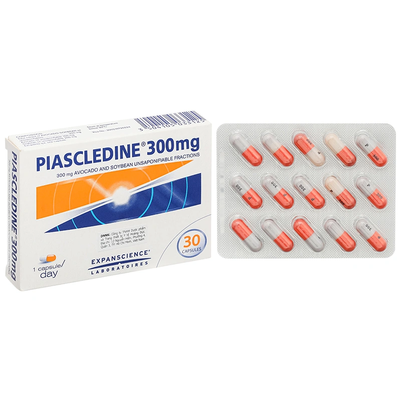 Piascledine 300 trị thoái hóa xương khớp (1 vỉ x 15 viên) - 1